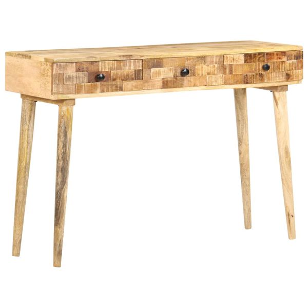 vidaXL Konsolentisch 115x35x76 cm Massivholz Mango