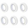 vidaXL Malerklebeb&auml;nder 6 pcs Wei&szlig; 25mm x 50m Papier