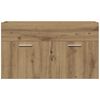 vidaXL Waschbeckenunterschrank Artisan-Eiche 80x38,5x46 Holzwerkstoff