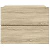 vidaXL Nachttisch Sonoma-Eiche 40x30x30 cm Holzwerkstoff