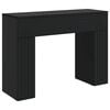 vidaXL Couchtisch Schwarz 102 x 35 x 75 cm Holzwerkstoff