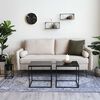 House Nordic Beistelltisch Avery Schwarz