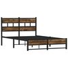 vidaXL Metallbett ohne Matratze R&auml;uchereiche 120x200 cm