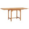 vidaXL 5-tlg. Garten-Essgruppe Massivholz Teak