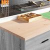 vidaXL Garagenschr&auml;nke 2 Stk. Grau Sonoma Holzwerkstoff