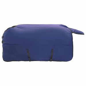 vidaXL Pferdedecke Vollnavy Blau 165 cm Polyester