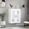 vidaXL Wandschrank Wei&szlig; 69,5x34x90 cm Holzwerkstoff