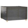 vidaXL Gartenm&ouml;bel-Abdeckungen 2 Stk. 8 &Ouml;sen 132x132x80 cm Quadratisch