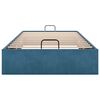 vidaXL Ottoman-Bett ohne Matratze Dunkelblau 80x200 cm Samt