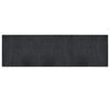 vidaXL Teppich Rechteckig Grau 60x200 cm Bambus