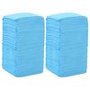 vidaXL Hunde-Toilettenmatten 100 Stk. 60&times;60 cm Vliesstoff