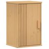 vidaXL Badezimmerschrank Olden Braun 35 x 30 x 55 cm Massivholz Kiefer
