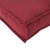 vidaXL Kissen Weinrot 140 x 40 x 8 cm Oxford-Stoff