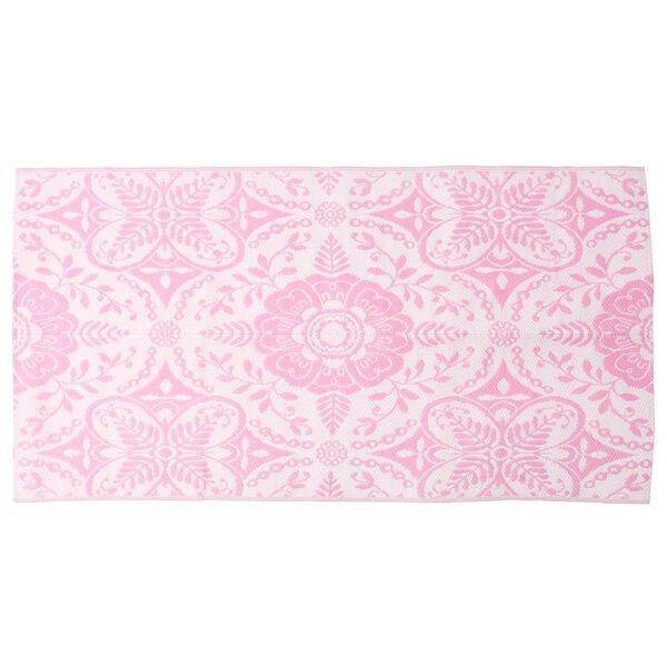 vidaXL Outdoor-Teppich ARAKIL Rosa 120x180 cm PP