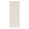 vidaXL Plissee Faltrollo Rollo Plisseerollo 40x150cm Creme
