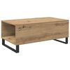 vidaXL Couchtisch Artisan-Eiche 90 x 50 x 36,5 cm Holzwerkstoff