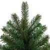 vidaXL K&uuml;nstlicher Weihnachtsbaum mit 150 LEDs Gr&uuml;n 75 cm PE und PVC