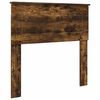 vidaXL Kopfteil Ger&auml;ucherte Eiche Holzwerkstoff