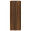 vidaXL Wandschrank Braun Eichen-Optik 69,5x32,5x90 cm Holzwerkstoff