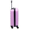 vidaXL Hartschalen-Trolley-Set 2 Stk. Rosa ABS