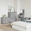 vidaXL Aufbewahrungsschrank Graues Sonoma 80 x 48 x 57 cm