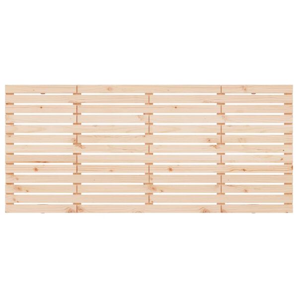 vidaXL Wand-Kopfteil 156x3x91,5 cm Massivholz Kiefer