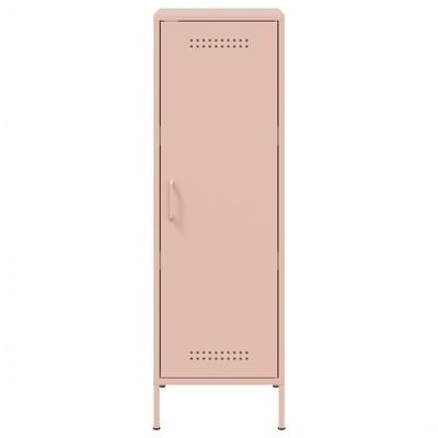 vidaXL Highboard Rosa 36x39x113 cm Stahl