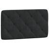vidaXL Bettgestell ohne Matratze Schwarz 90x190 cm Samt