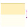 vidaXL Verdunkelungsrollo Gelb 160x175cm Stoffbreite 156,6cm Polyester