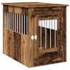 vidaXL Hundek&auml;fig im M&ouml;belstil Altholz-Optik 55x80x68 cm Holzwerkstoff