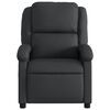 vidaXL Massagesessel Relaxsessel Echtleder Schwarz