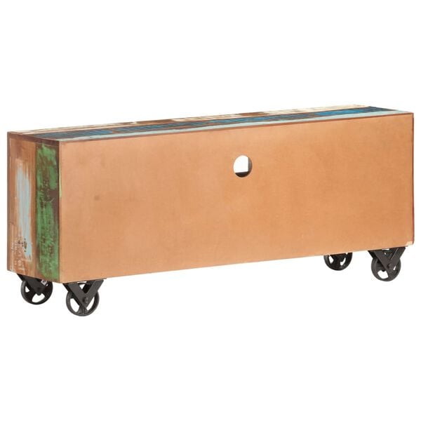 vidaXL TV-Schrank 120 x 30 x 50 cm Recyceltes Massivholz