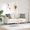 vidaXL Sofakissen 2 pcs Taupe 50 x 50 cm Stoff