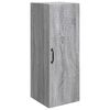 vidaXL Wandschrank Grau Sonoma 33 x 34,5 x 90 cm Holzwerkstoff