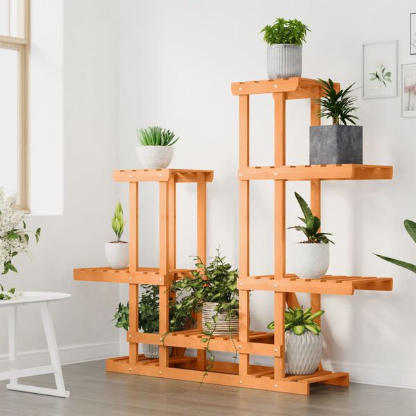 vidaXL Blumenst&auml;nder 95x25x96 cm Massivholz Tanne