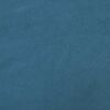 vidaXL Boxspringbett mit Matratze Blau 140x190 cm Samt
