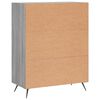 vidaXL Sideboard Grau Sonoma 69,5x34x90 cm Holzwerkstoff