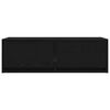 vidaXL TV-Schr&auml;nke 2 Stk. Schwarz Eichen-Optik 80x31x25,5 cm