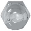 vidaXL Mutter 2 pcs Silber M6 x 10 mm Eisen