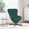 vidaXL Eiersessel Dunkelgr&uuml;n 63 x 73 x 90 cm Samt