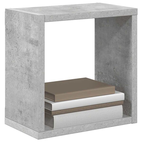 vidaXL W&uuml;rfelregale 6 Stk. Betongrau 26x15x26 cm