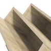 vidaXL Magazinregal Sonoma-Eiche 53 x 40 x 28.5 cm Holzwerkstoff