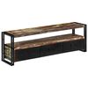 vidaXL TV-Schrank Altholz Massiv 120x30x40 cm