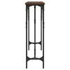 vidaXL Konsolentisch Braun Eichen-Optik 140x23x75 cm Holzwerkstoff