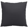 vidaXL Sofakissen 4 Stk. Schwarz 50x50 cm Stoff