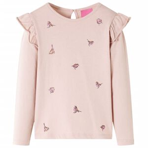 vidaXL Kinder-Langarmshirt Rosa 92