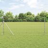 vidaXL Zaunpfosten Galvanisiert 50 x 1 m Stahl