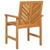 vidaXL Esszimmerstuhl 8 pcs Natur 62,5 x 59 x 89 cm Massivholz Akazie