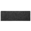 vidaXL Stufenmatten Selbstklebend 30 Stk. 65x21x4 cm Grau Rechteckiger Rand