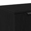 vidaXL TV-Schr&auml;nk Schwarz Eichen-Optik 102 x 35 x 36,5 cm